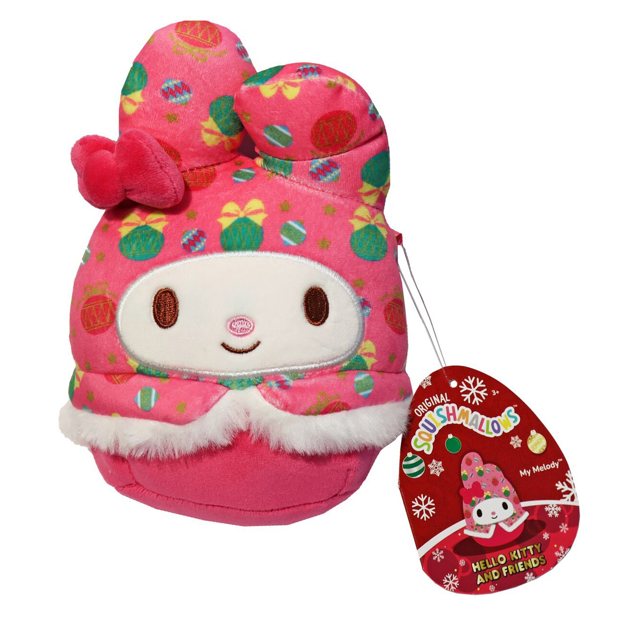 Squishmallows 5 Inch Holiday Hello Kitty Plush - My Melody