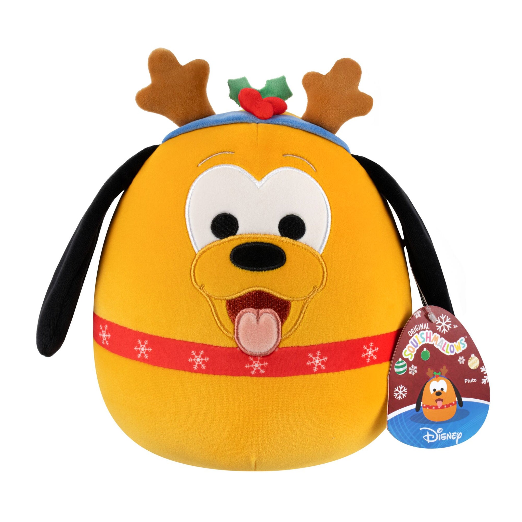 Squishmallows 8 Inch S27 Disney Holiday Plush - Reindeer Pluto