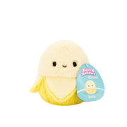 Squishmallows Original 5 Inch Fuzz-A-Mallows S26 Plush - Junie Yellow Banana - Toyworld NZ