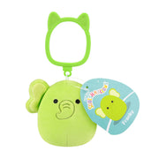 Squishmallows Original Clip On Plush S26 - Franky Lime Green Elephant