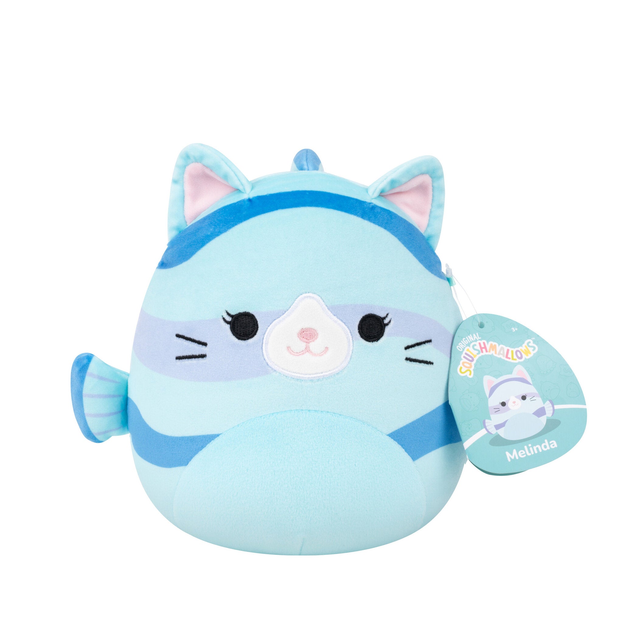 Squishmallows 7.5 Inch Hybrids Squad S26 Plush - Melinda Cat Fish