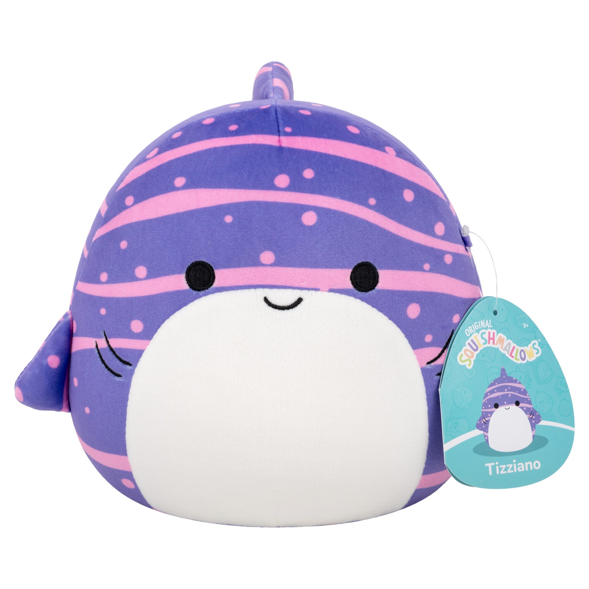 Squishmallows 12 Inch Plush Squad S27 - Tizziano Whale Shark - Toyworld NZ