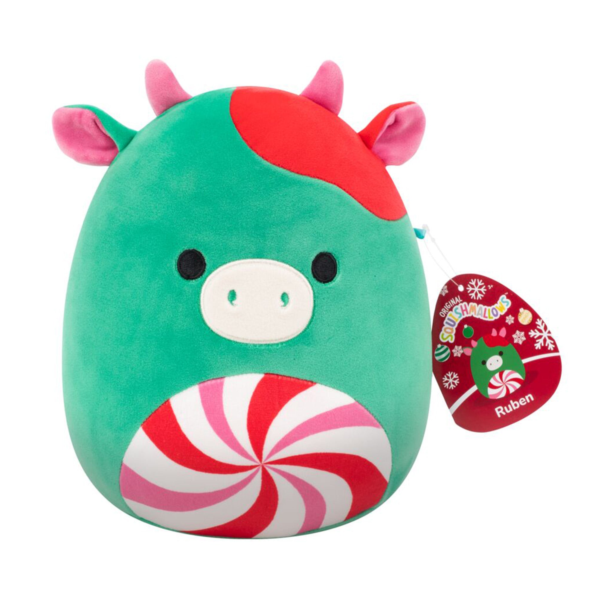 Squishmallows S27 Xmas 7.5 Inch Plush - Ruben
