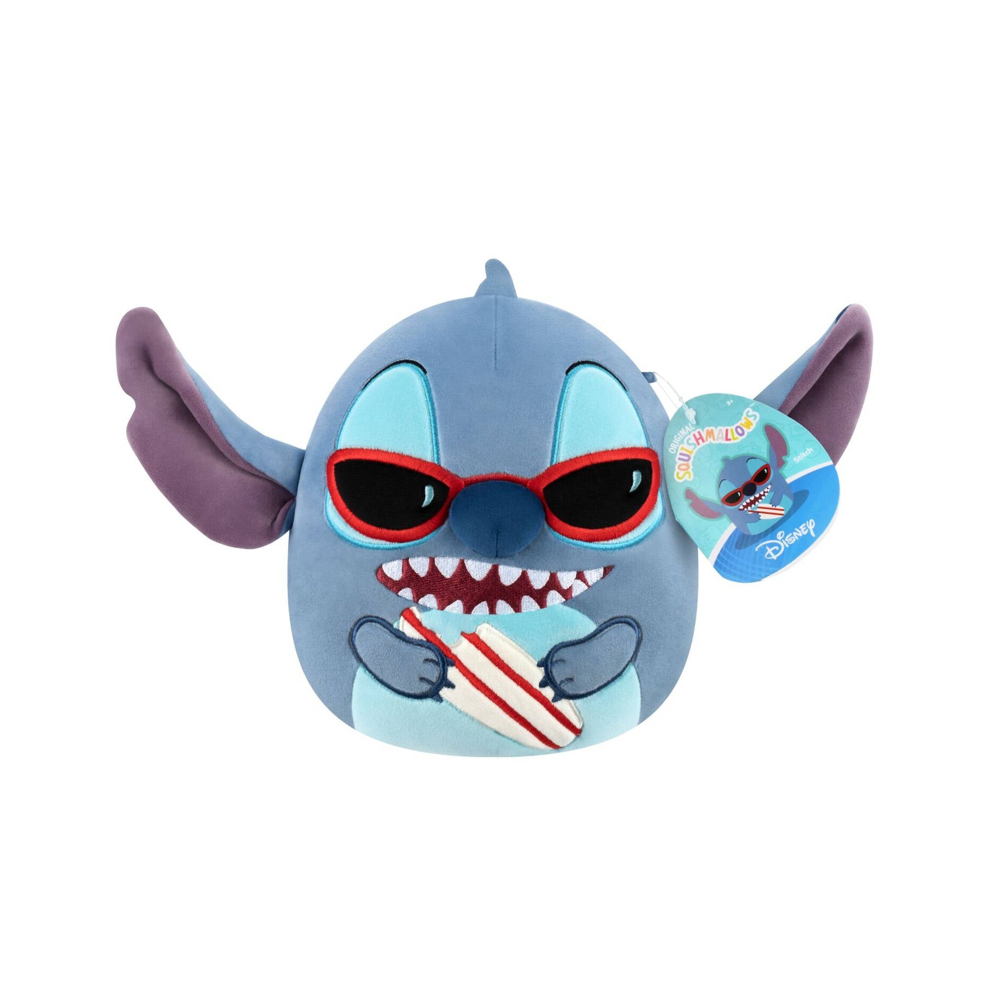 Squishmallows 8 Inch Disney Stitch With Surfboard Plush - Toyworld NZ