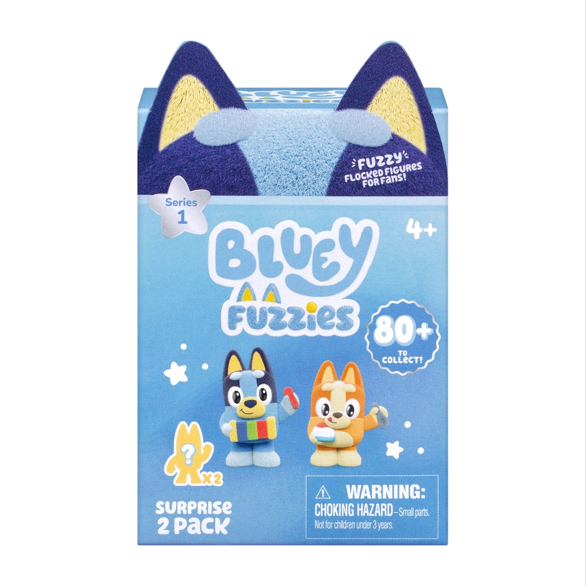Bluey Fuzzies Series 1 Surprise 2-Pack Blind Box