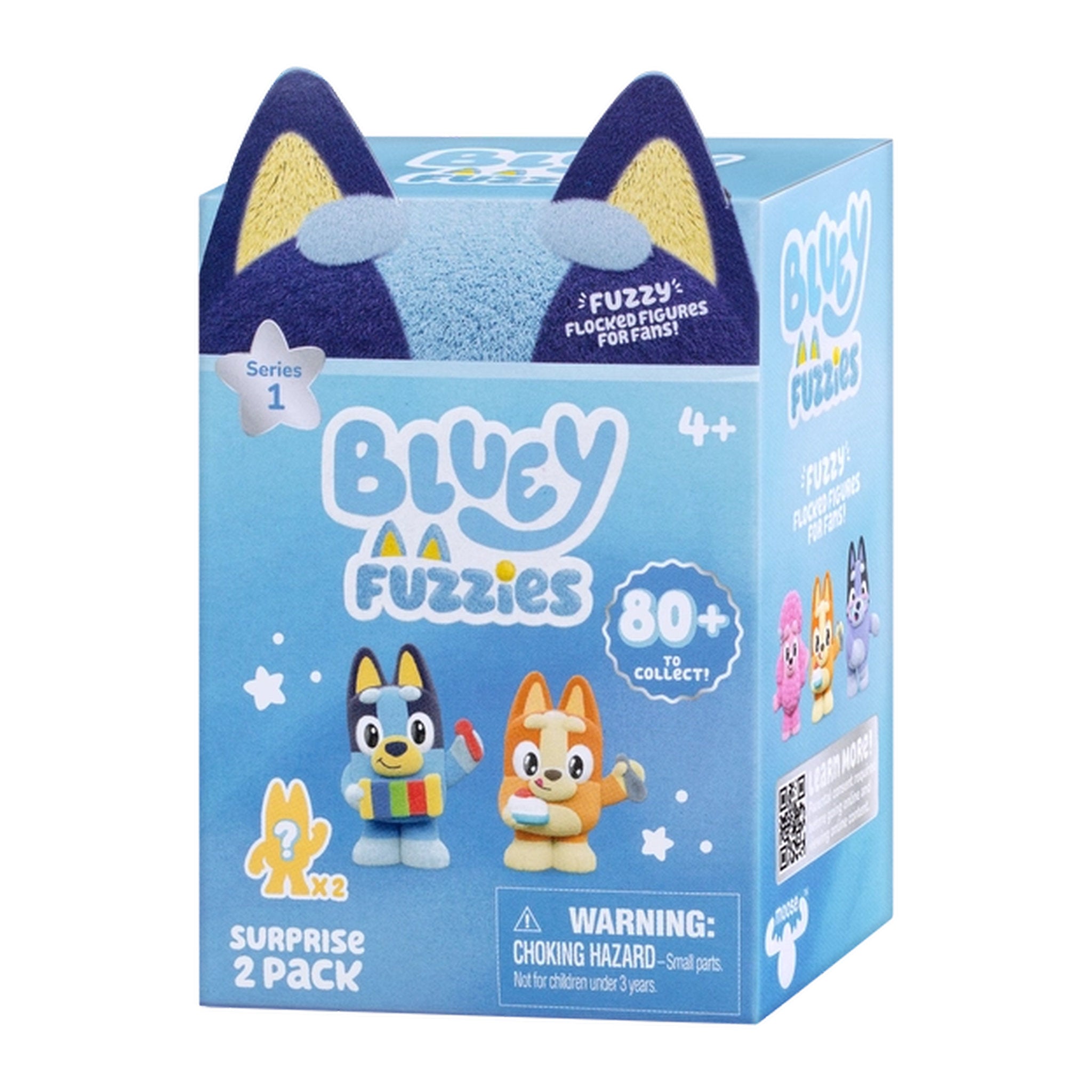 Bluey Fuzzies Series 1 Surprise 2-Pack Blind Box