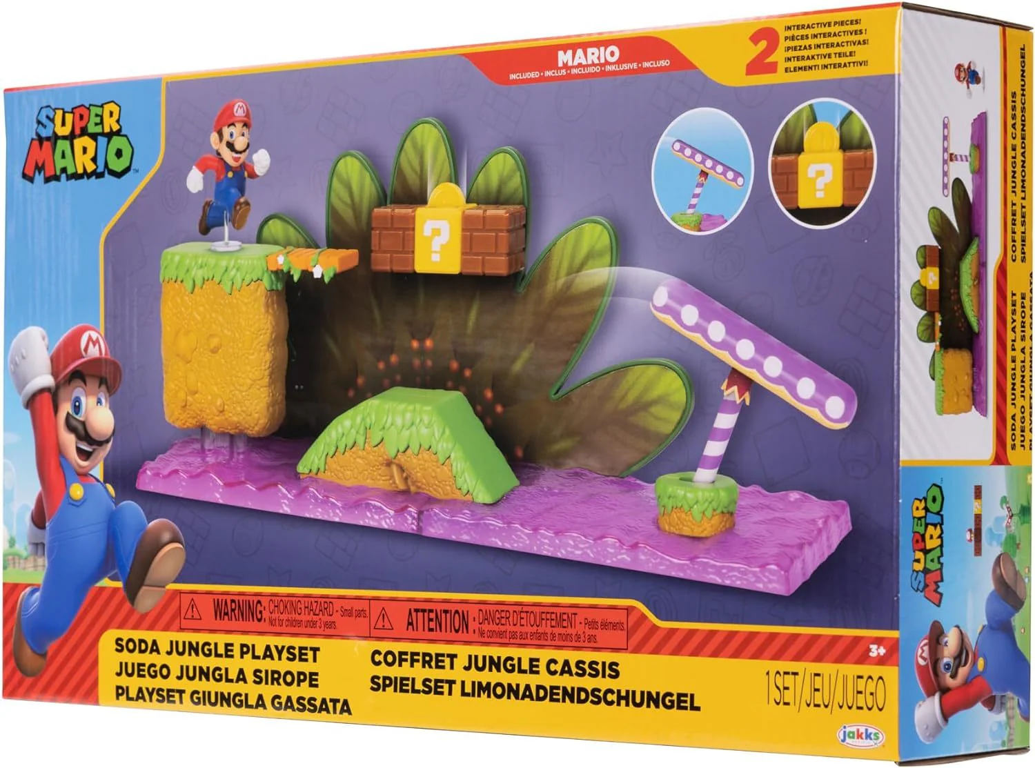 Super Mario Soda Jungle Playset