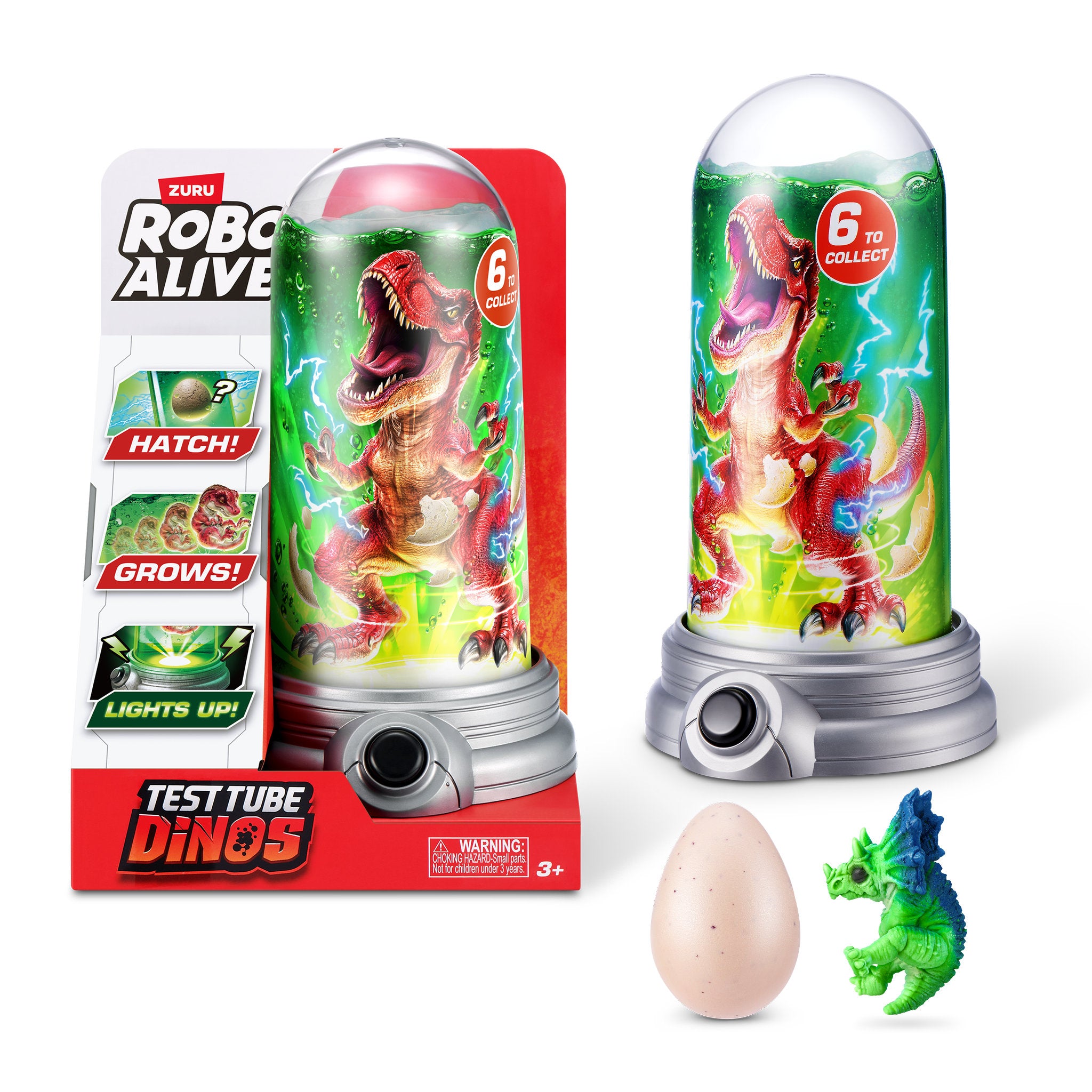 ZURU Robo Alive Test Tube Dinos Blind Tube