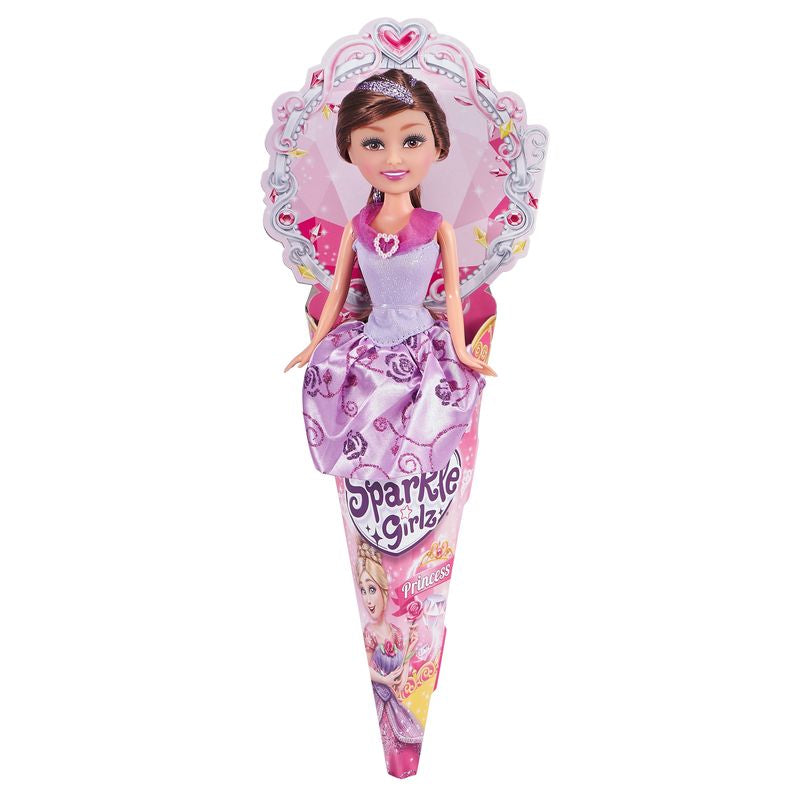 ZURU Sparkle Girlz Princess Cone Doll Assorted Styles - Toyworld NZ