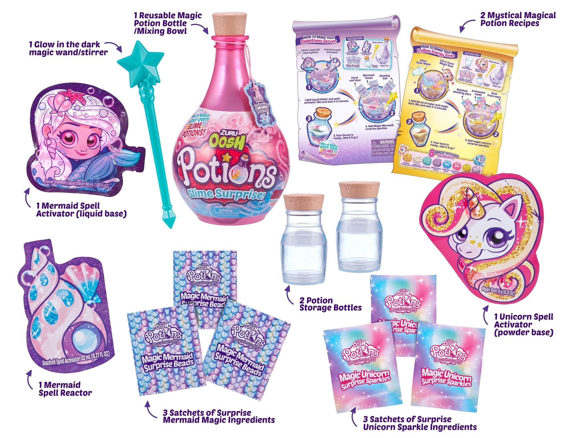 ZURU Oosh Potions Slime Surprise Series 1 Assorted Styles - Toyworld NZ