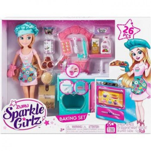 ZURU Sparkle Girlz Dolls & Lifestyle 10.5 Inch Doll Bake Off