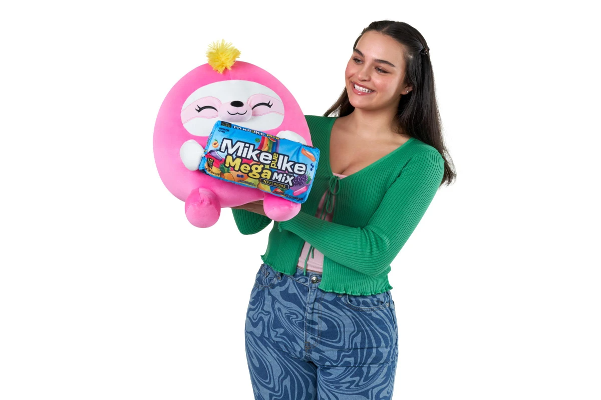 ZURU Snackles Plush Medium Series 1 Mike And Ike Sloth