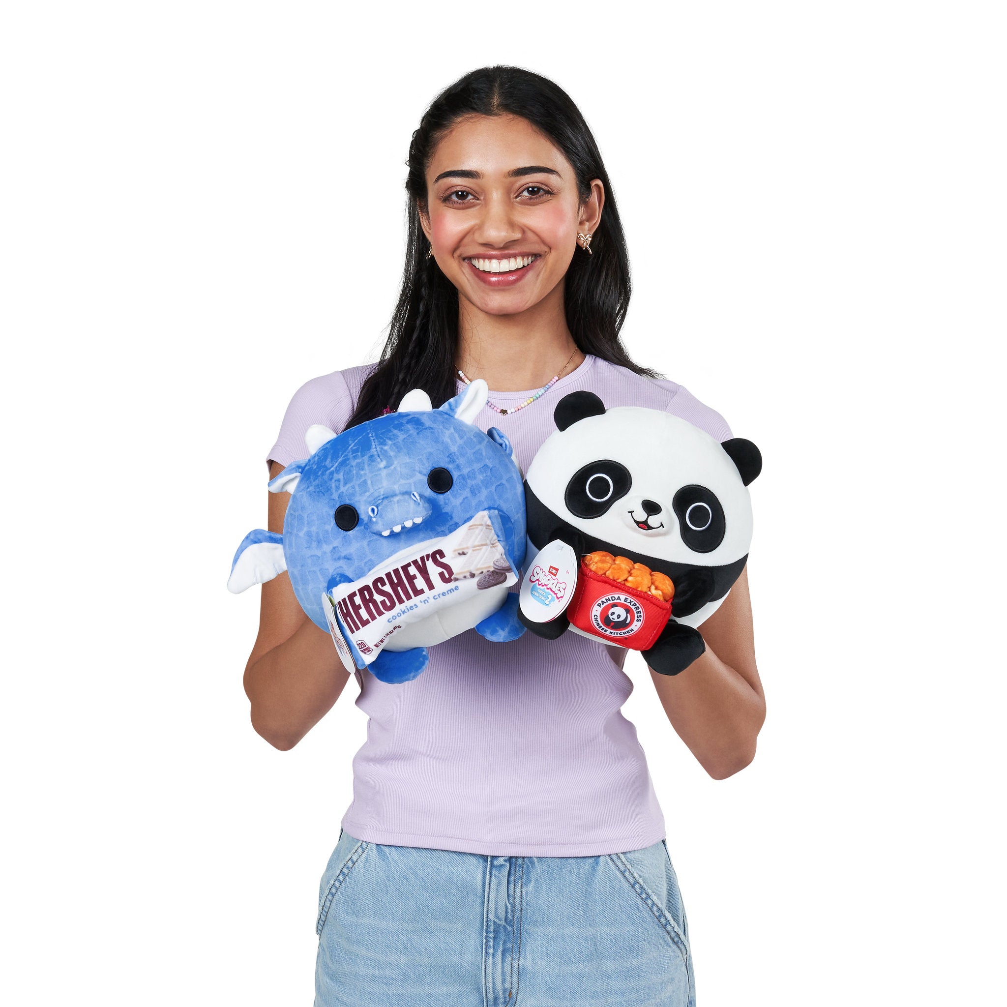 ZURU Snackles 8 Inch Series 2 Plush - Panda & Panda Express