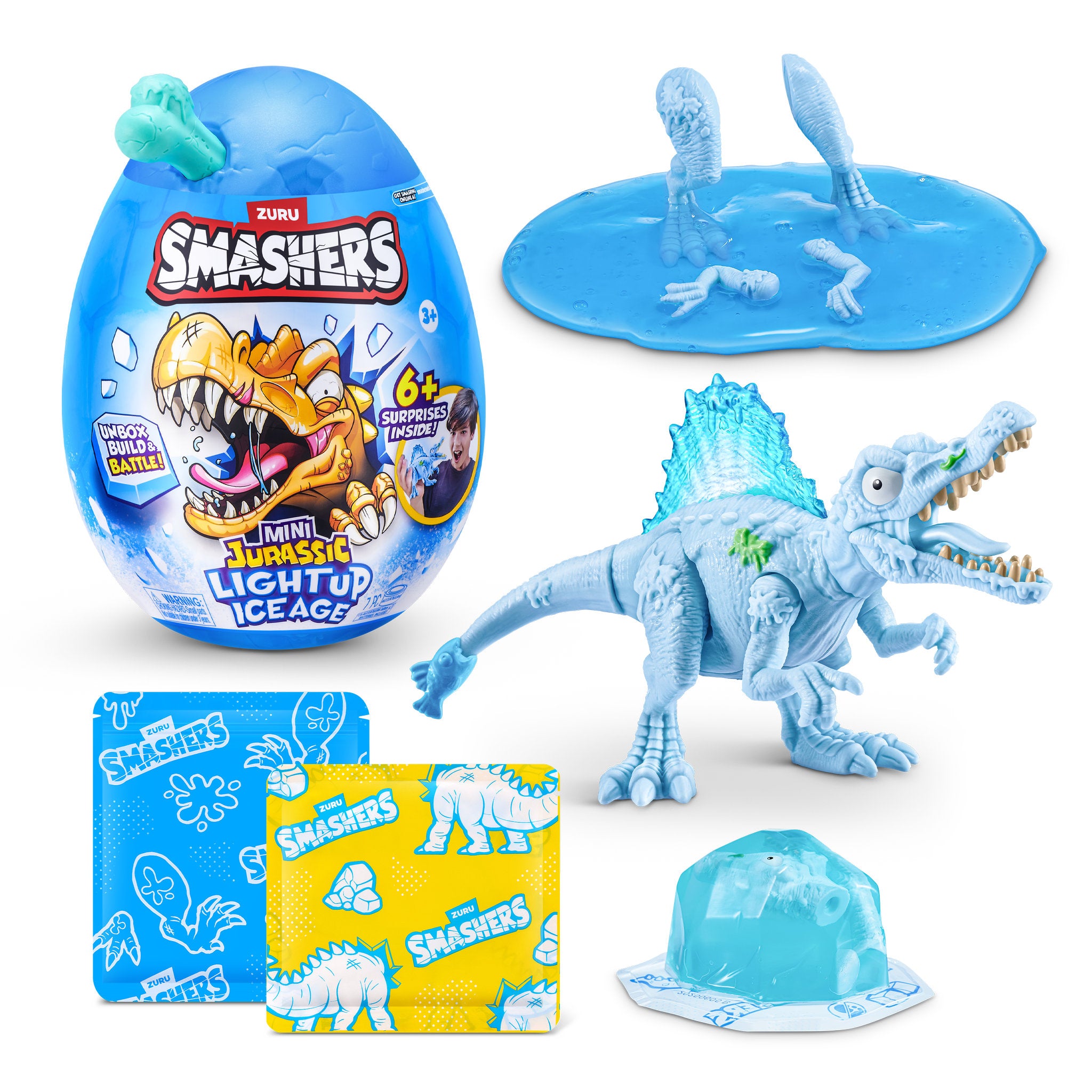 ZURU Smashers Jurassic Ice Age Mini Egg Assorted