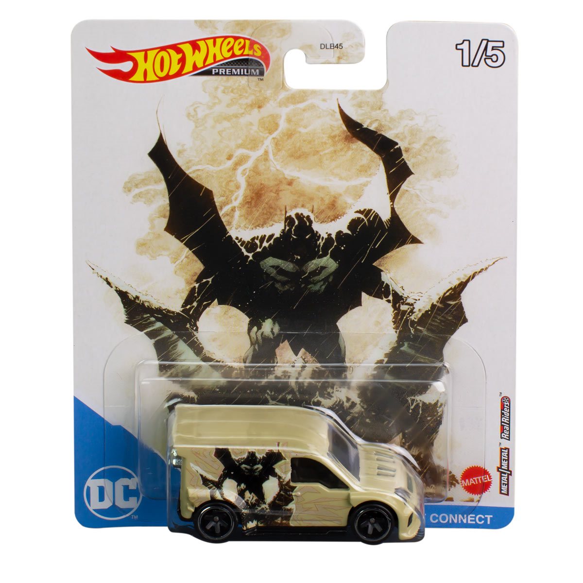 Hot Wheels Pop Culture Vehicle DC Batman Movie 1/5 '09 Custom Ford Transit Connect
