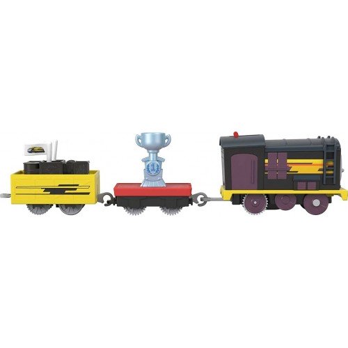Fisher-Price Thomas & Friends Motorized Greatest Moments Engine Deliver The Win Diesel - 5