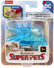 Fisher Price DC League Of Super Pets Super Die Cast Vehicle Spaceship Krypto