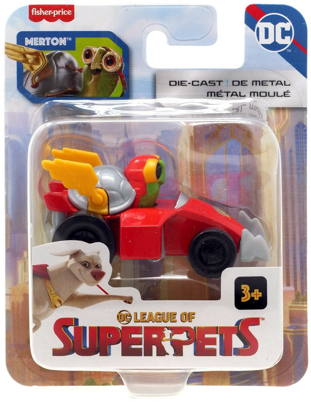 Fisher Price DC League Of Super Pets Super Die Cast Vehicle Merton