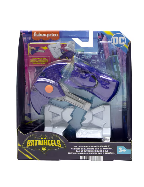 Fisher-Price DC Batwheels 1:55 Scale Bam The Batmobile