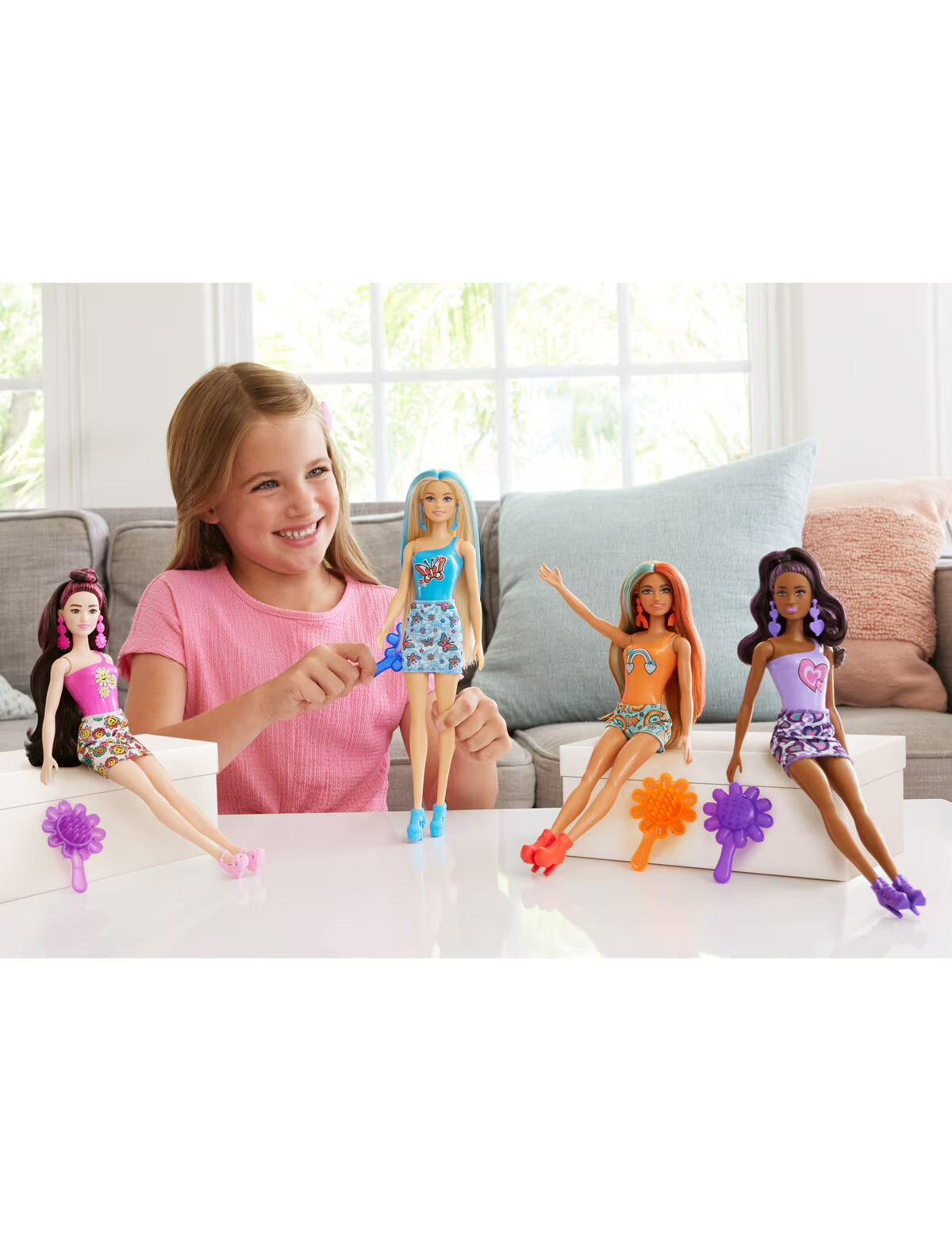 Barbie Colour Reveal Rainbow Groovy Barbie Series Assorted Styles