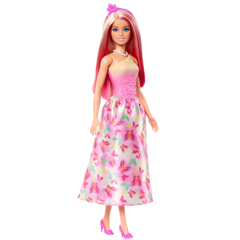Barbie Royals Pink Hair Doll