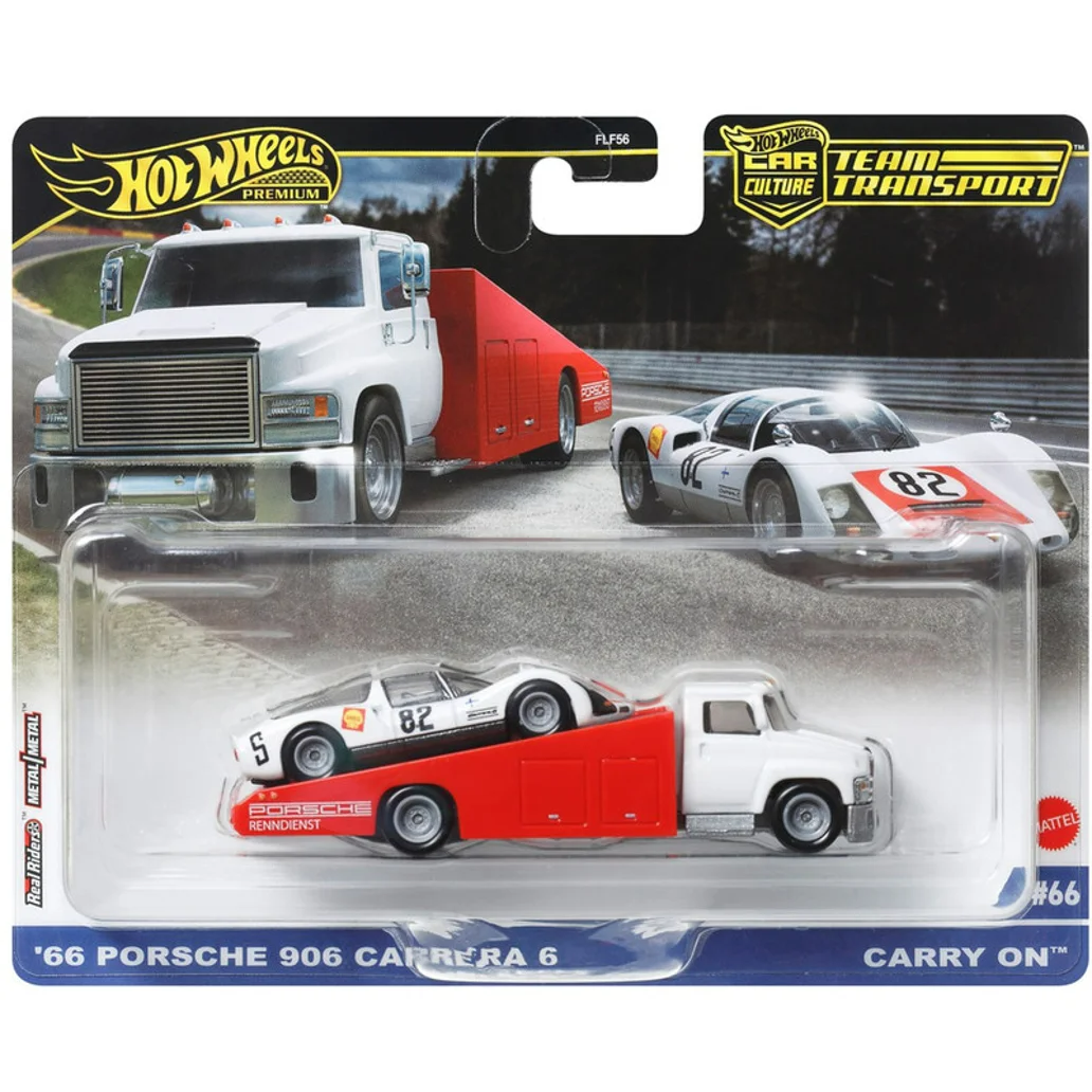 Hot Wheels Team Transport 66 Porsche Carrera