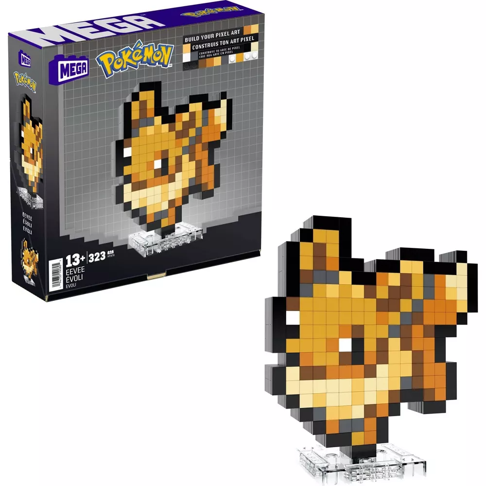 MEGA Pokémon - Eevee Pixel Art