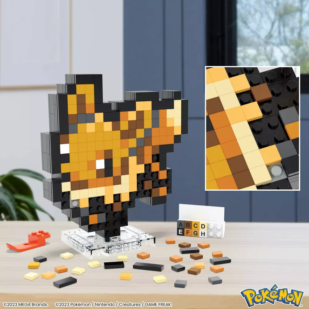 MEGA Pokémon - Eevee Pixel Art