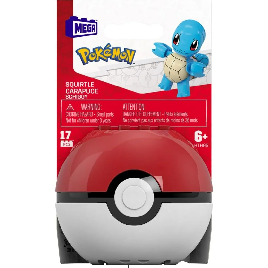 MEGA Construx Pokemon Evergreen Ball Squirtle