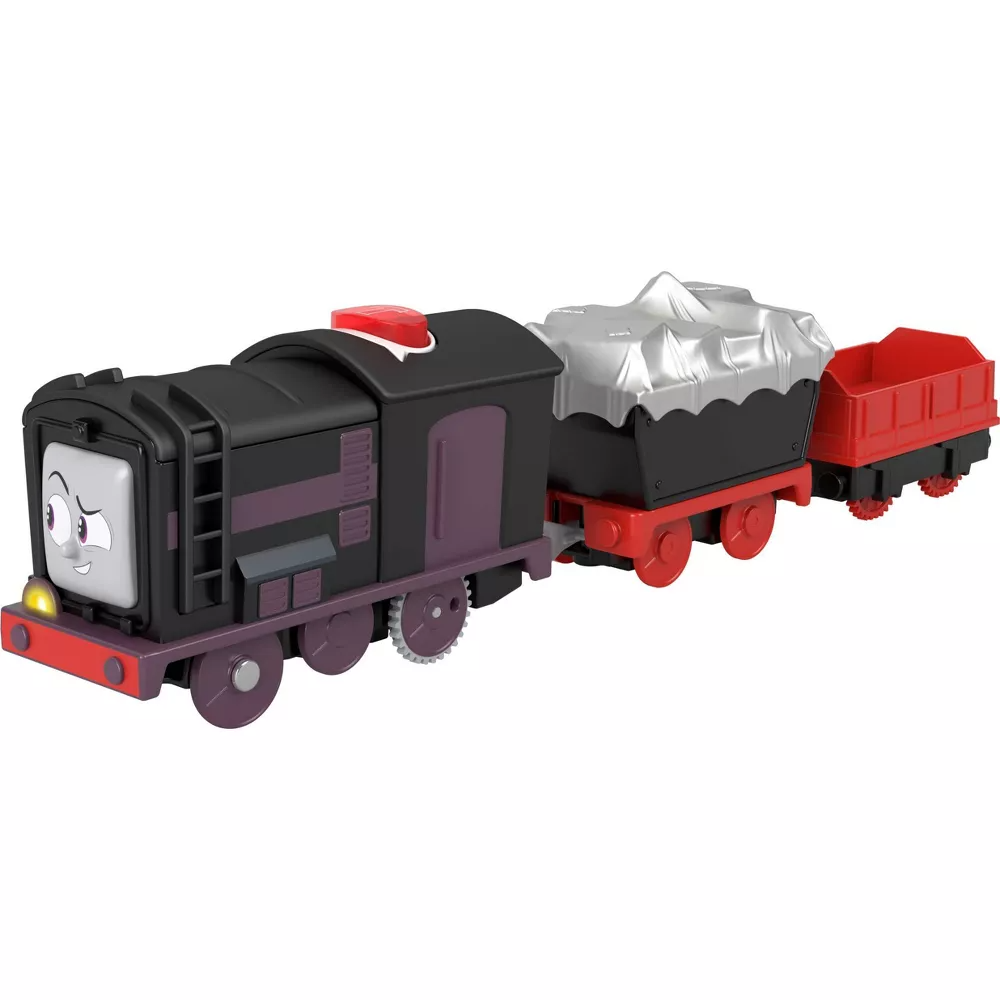 Fisher-Price Thomas & Friends Talking Motorized Train Engine with Phrases & Sounds Diesel - 5