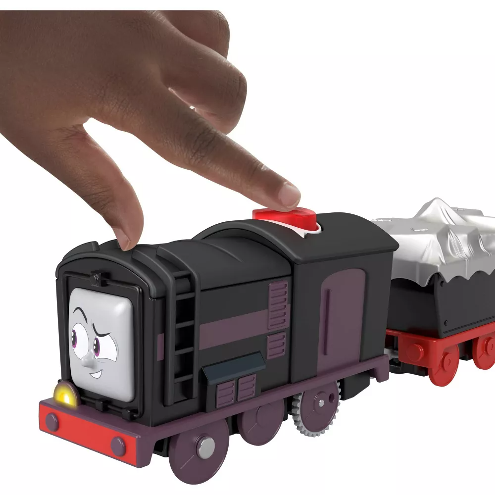 Fisher-Price Thomas & Friends Talking Motorized Train Engine with Phrases & Sounds Diesel