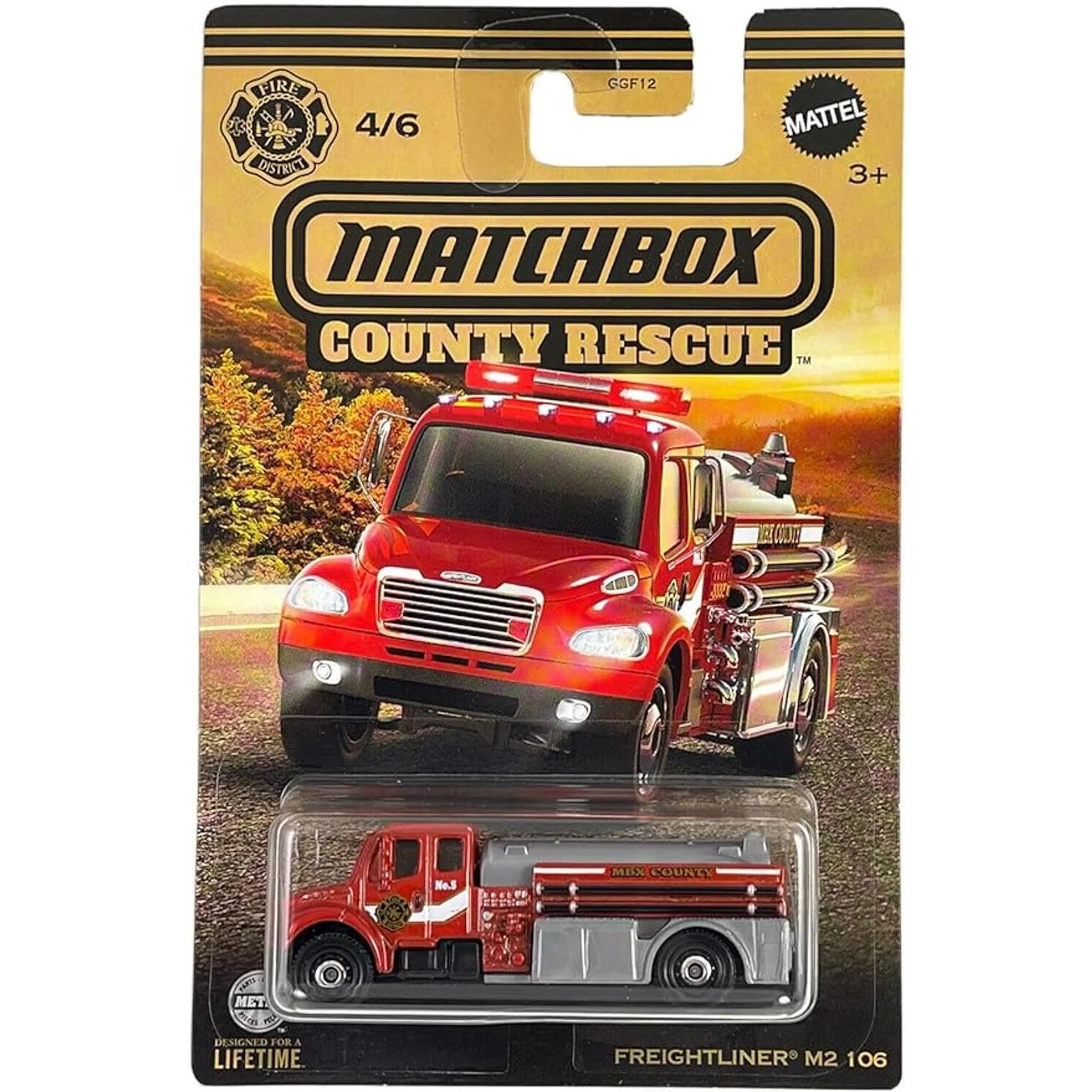 Matchbox County Rescue Freightliner M2 106