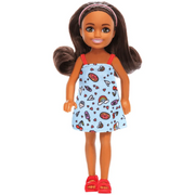 Barbie Chelsie Mini Doll Blue Dress And Headband
