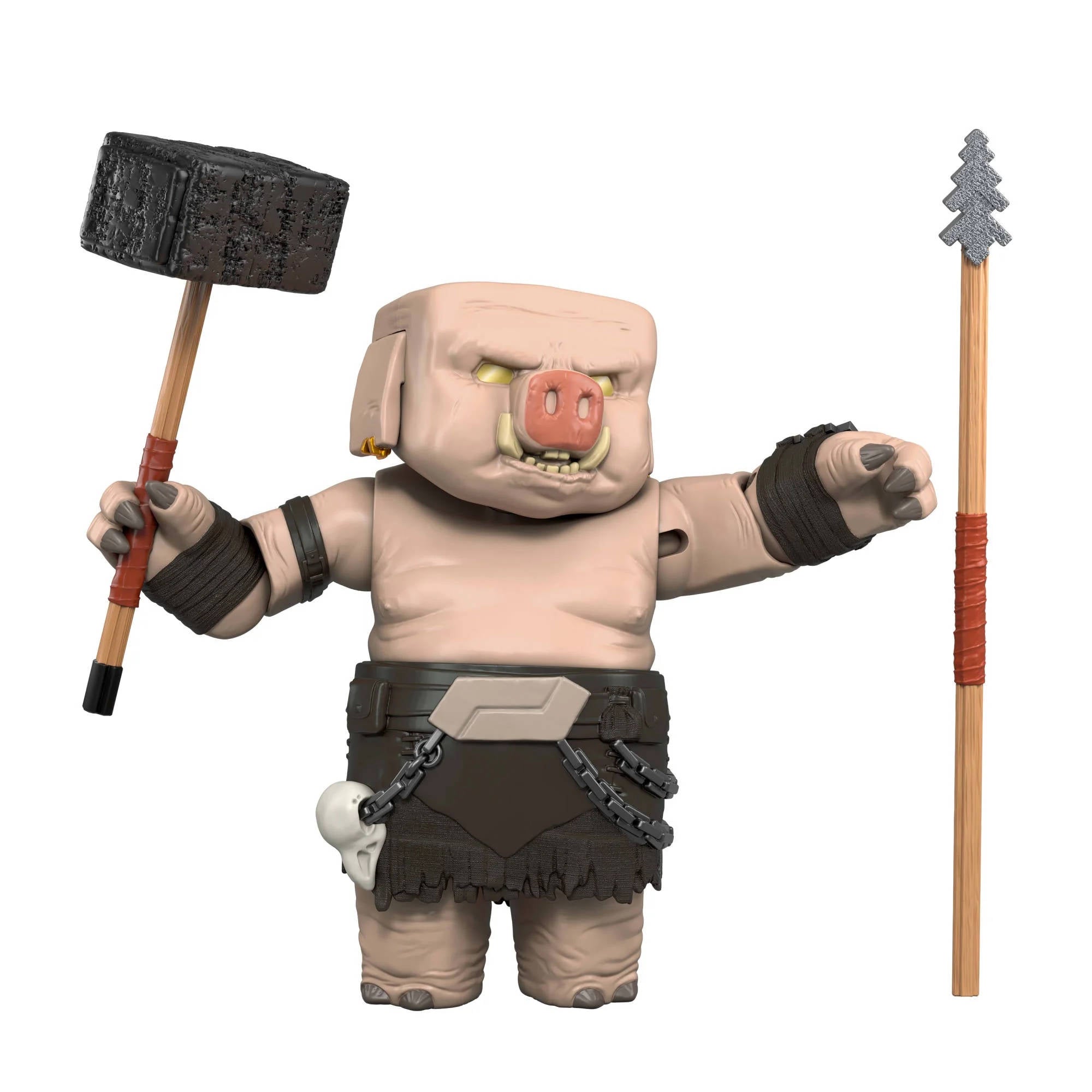 A Minecraft Movie Action Figure Piglin Warrior