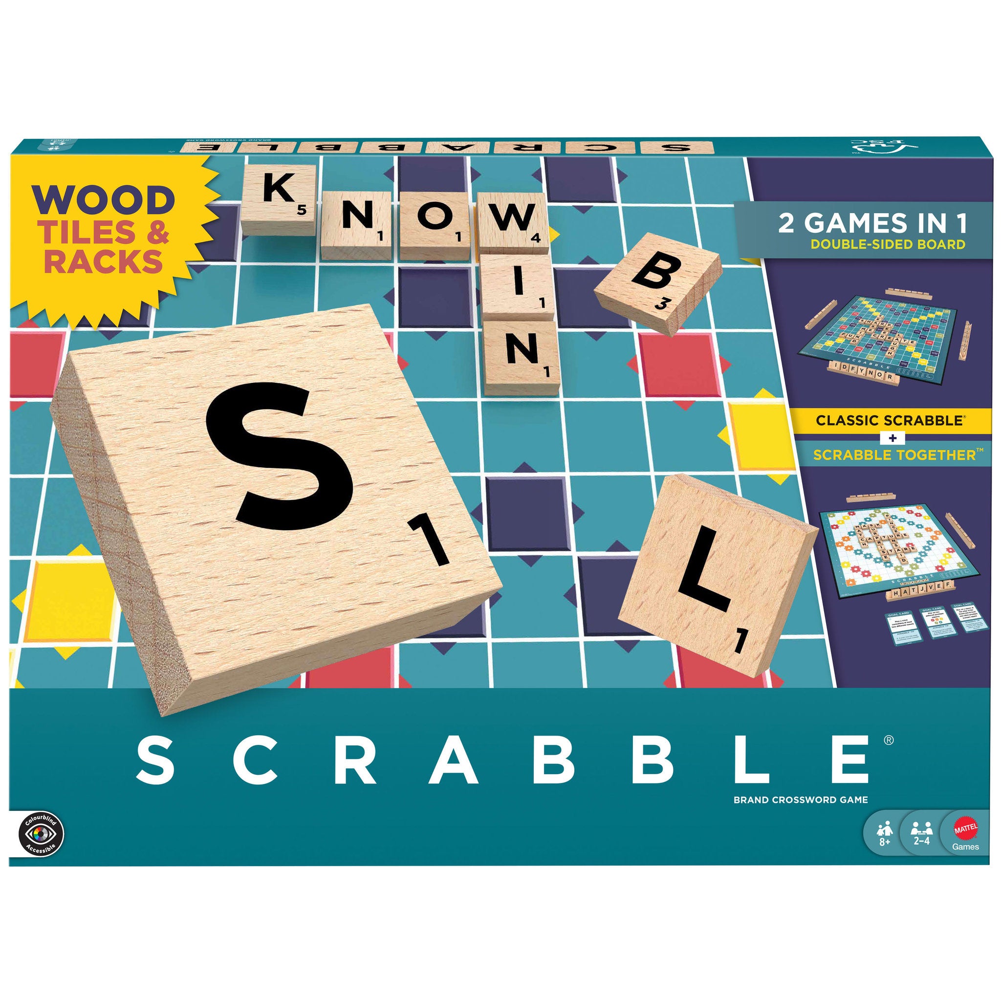 Scrabble Core Wood