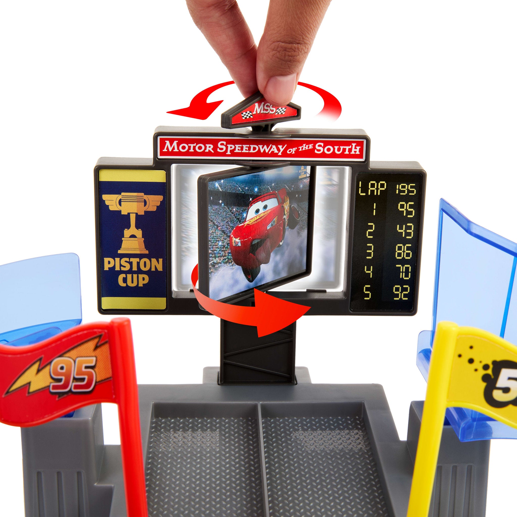 Disney Pixar Cars Piston Cup Stunting Speedway Track Set