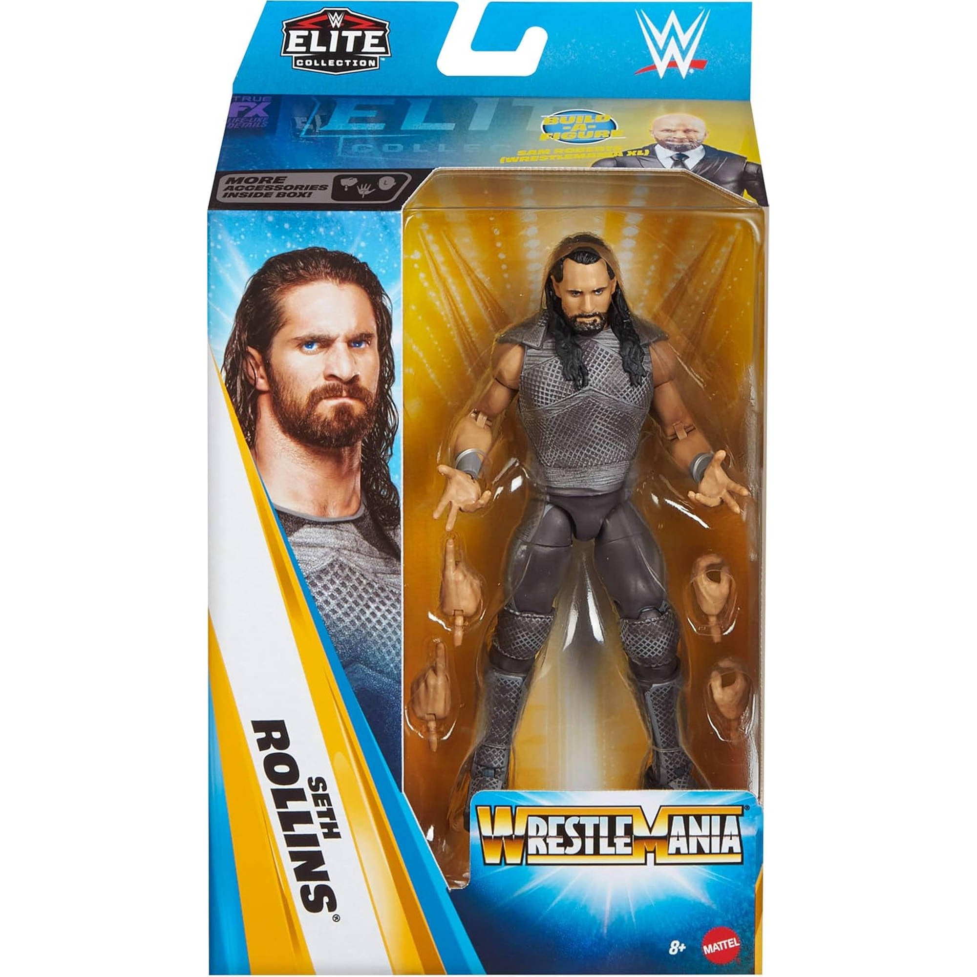 WWE Elite Collection WrestleMania Seth Rollins Action Figure