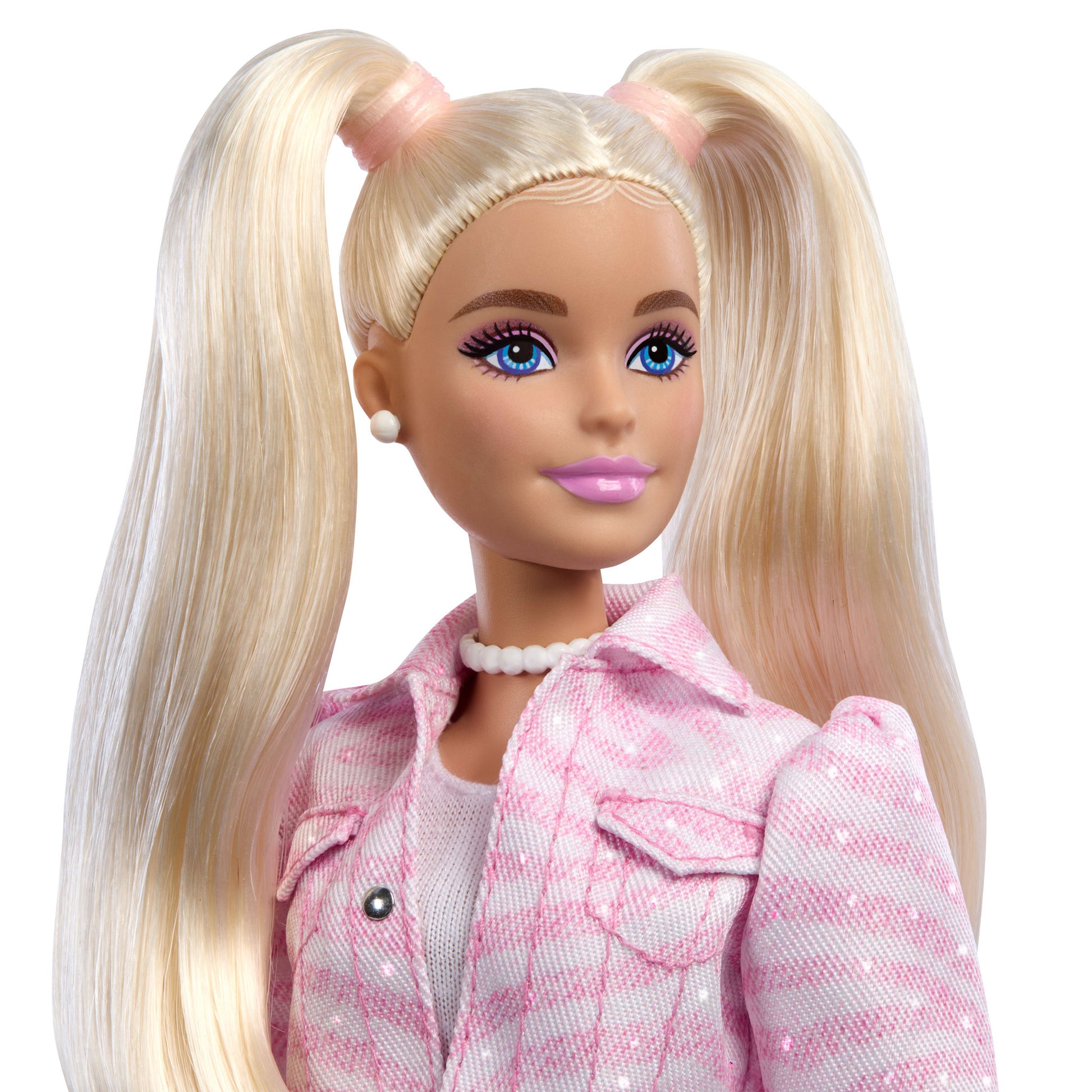 Barbie Deluxe Style Doll 9 - Pink Denim Jacket & Skirt - Toyworld NZ