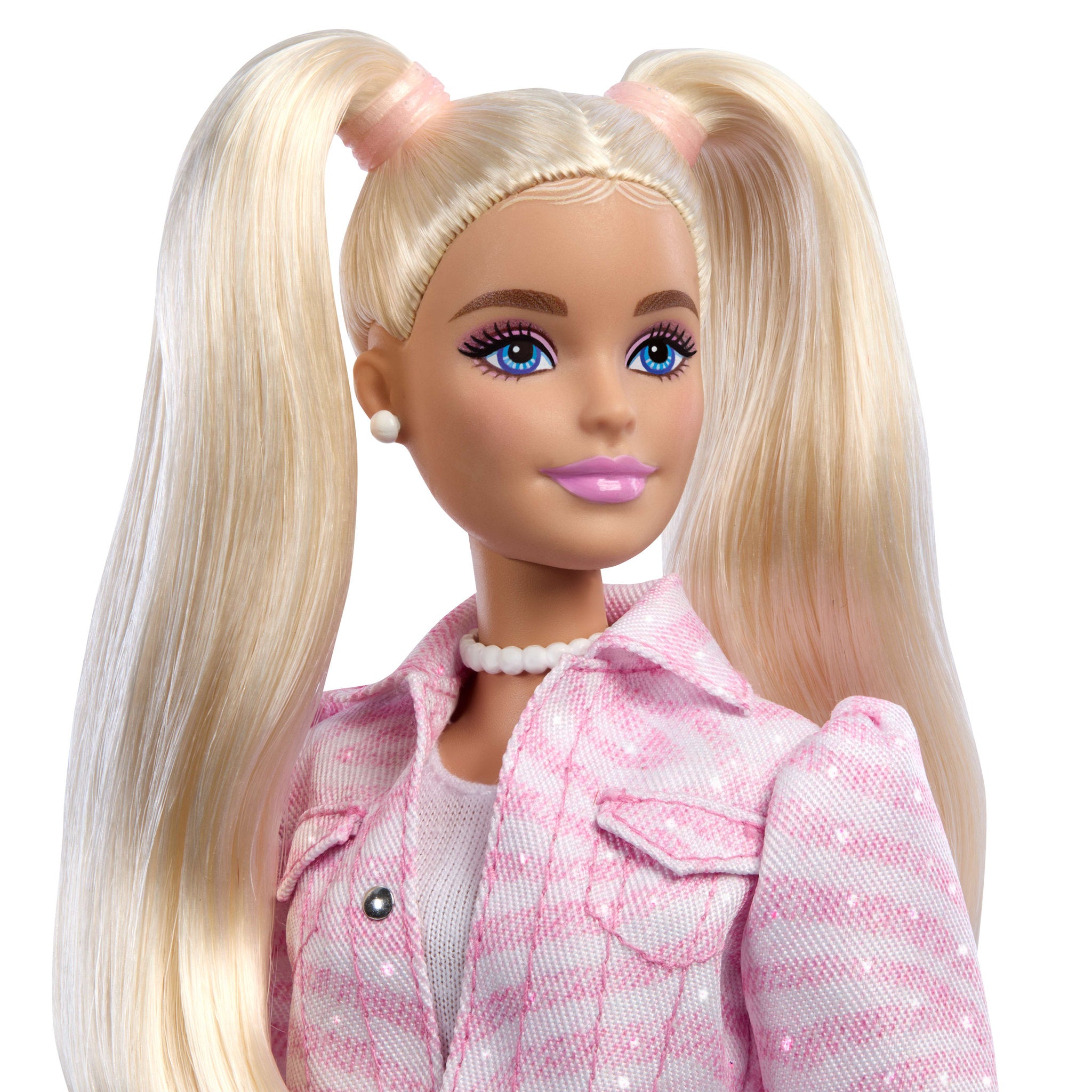 Barbie Deluxe Style Doll 9 - Pink Denim Jacket & Skirt - Toyworld NZ