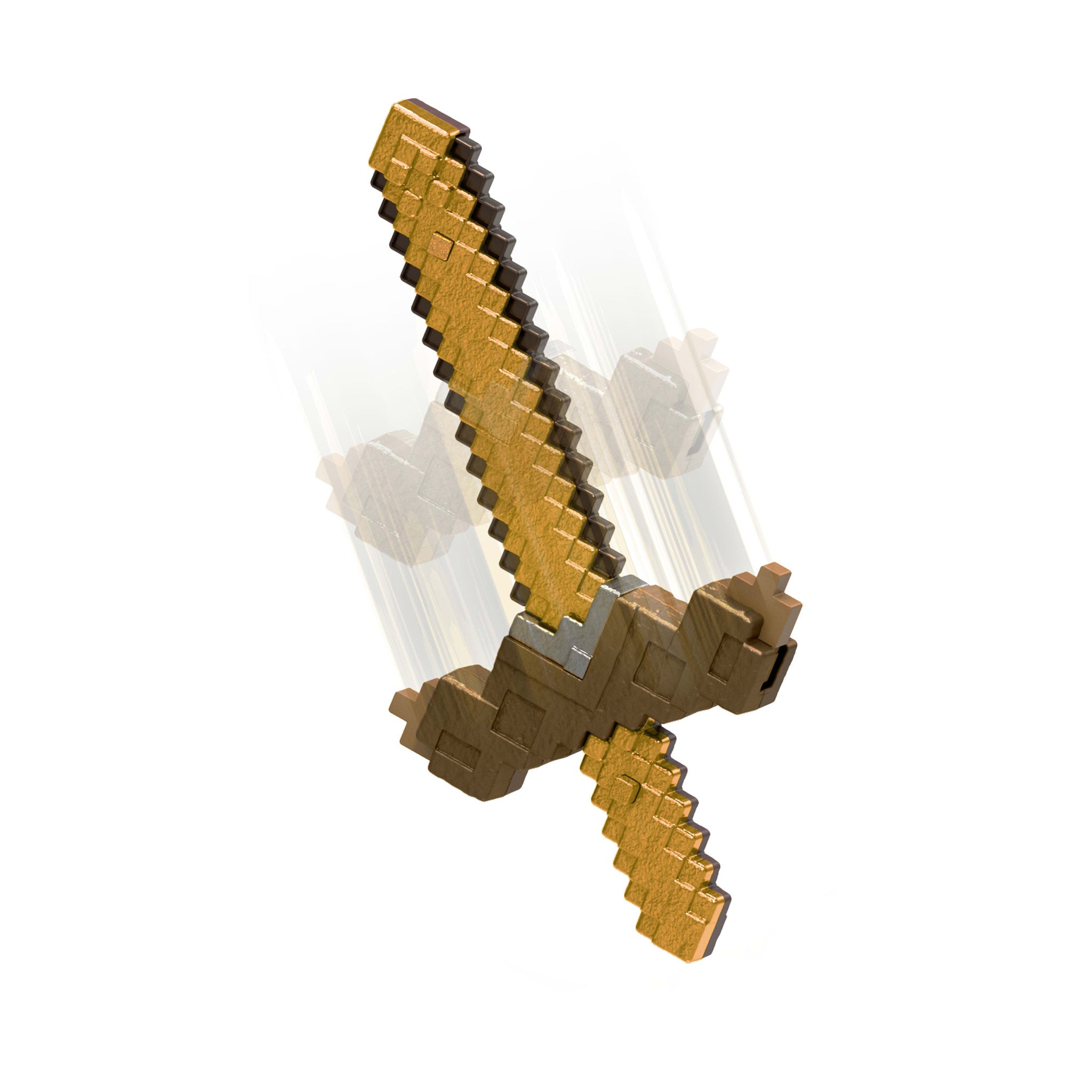 Minecraft Click and Switch Sword and Pickaxe – Toyworld NZ