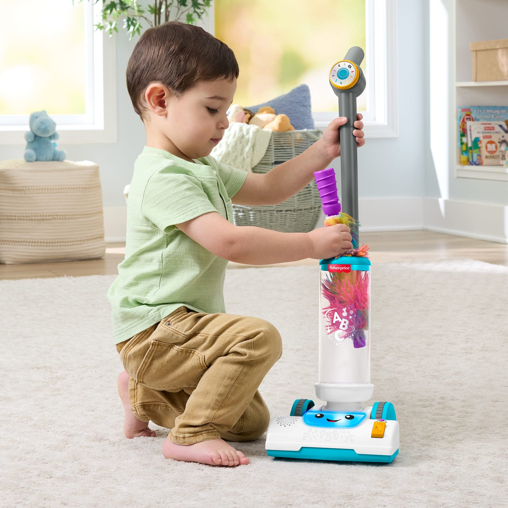 Fisher-Price Laugh & Learn 2-In-1 Vacuum