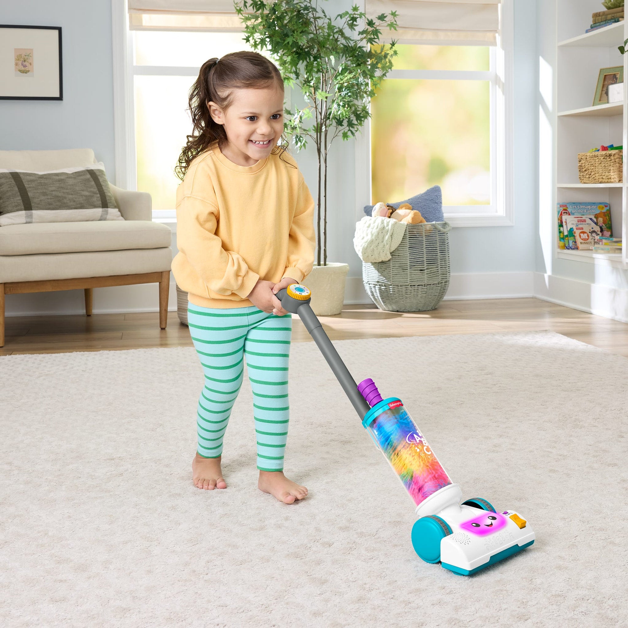 Fisher-Price Laugh & Learn 2-In-1 Vacuum