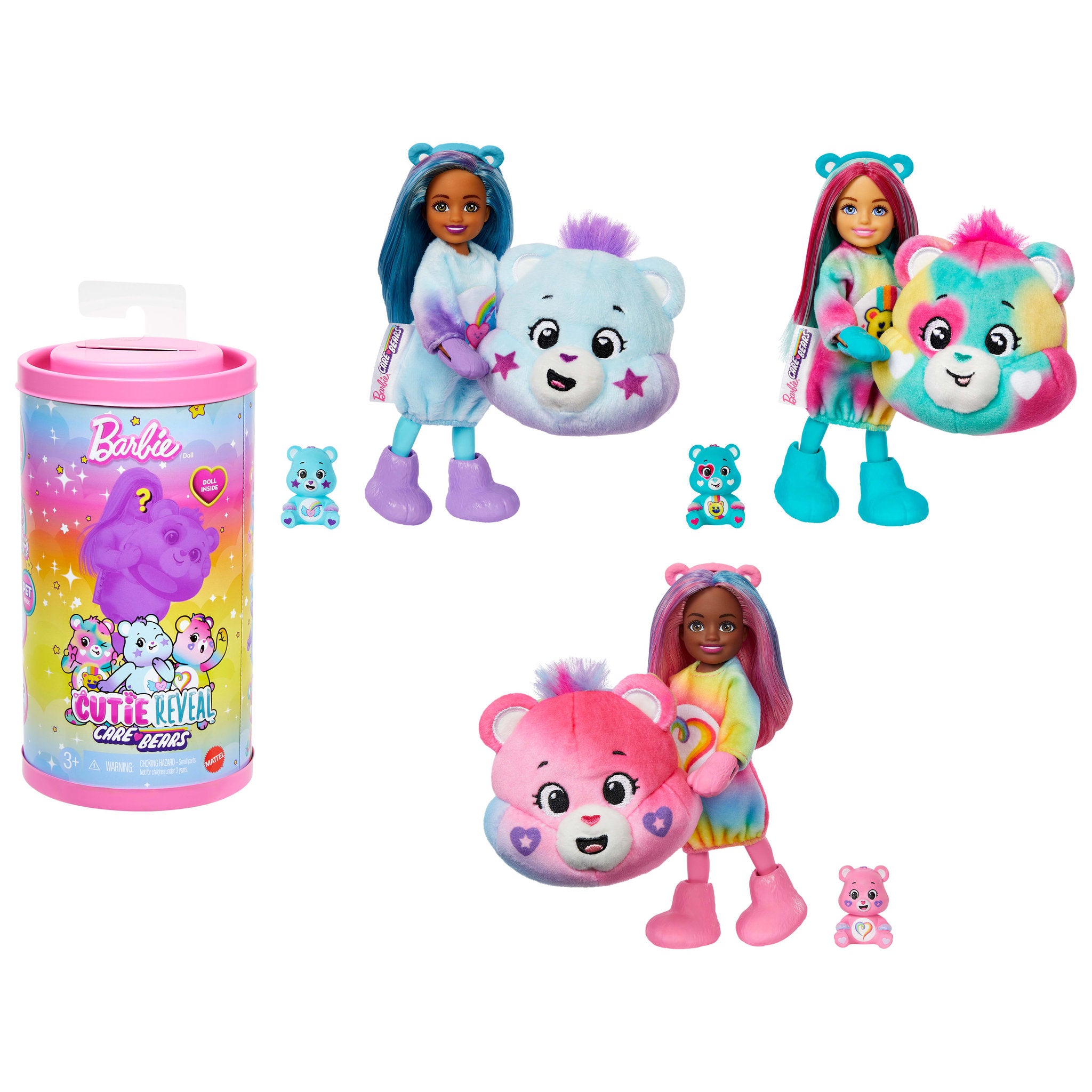 Barbie Cutie Reveal Care Bears Chelsea Series 2 Blind Capsule