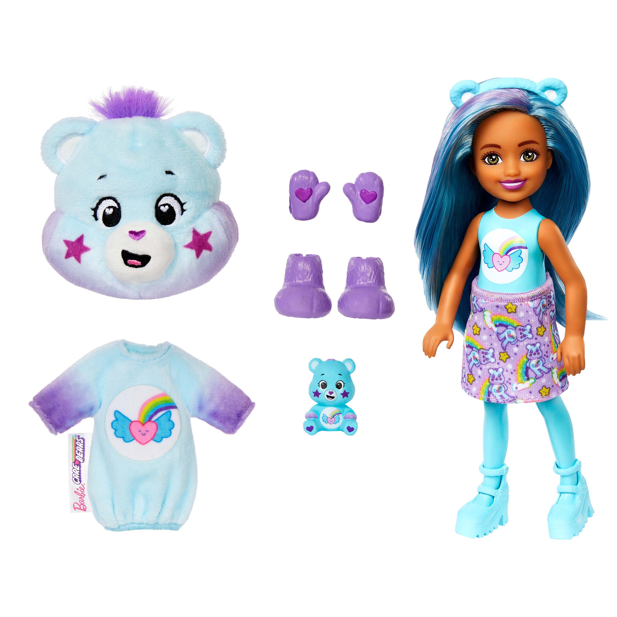 Barbie Cutie Reveal Care Bears Chelsea Series 2 Blind Capsule