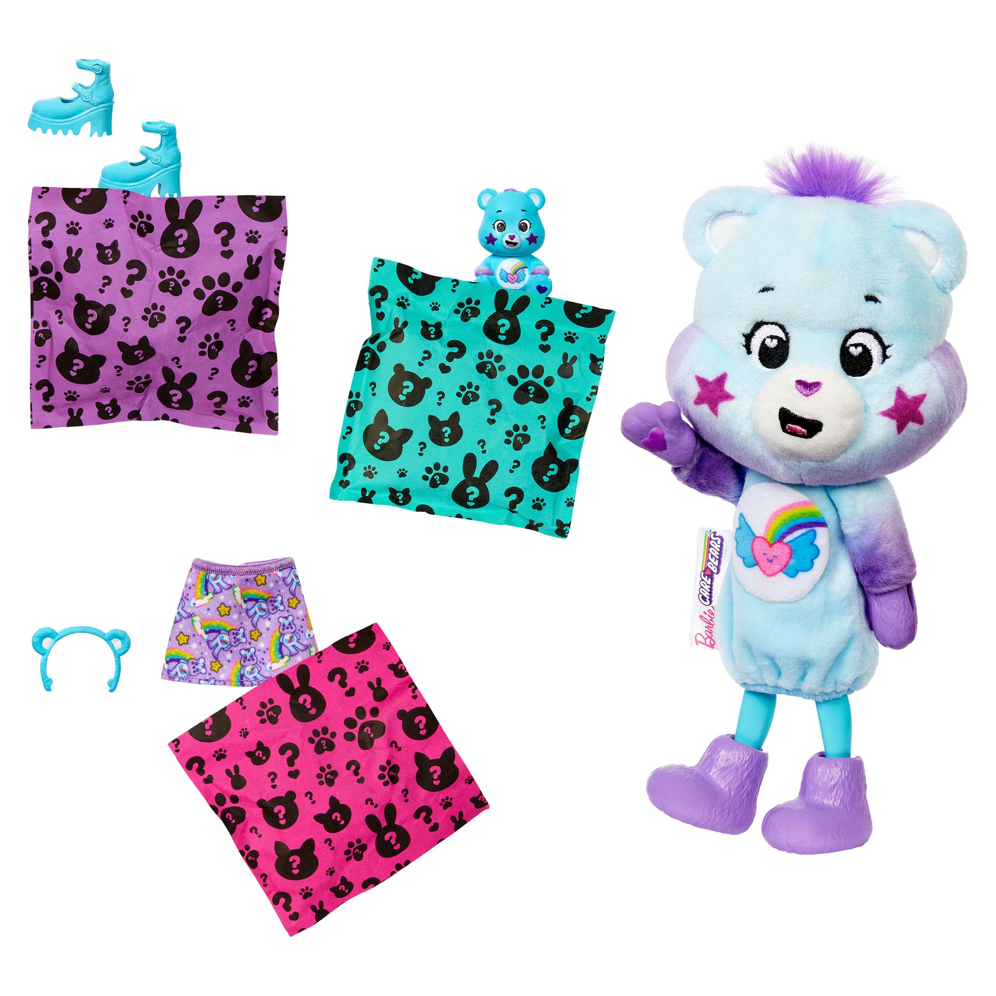 Barbie Cutie Reveal Care Bears Chelsea Series 2 Blind Capsule