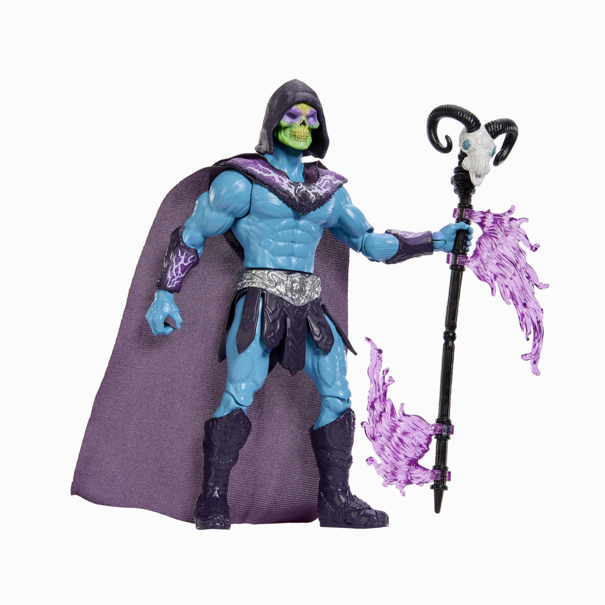 Masters of the Universe 5.5 Inch Action Figure - Havoc Staff Attack Skeletor