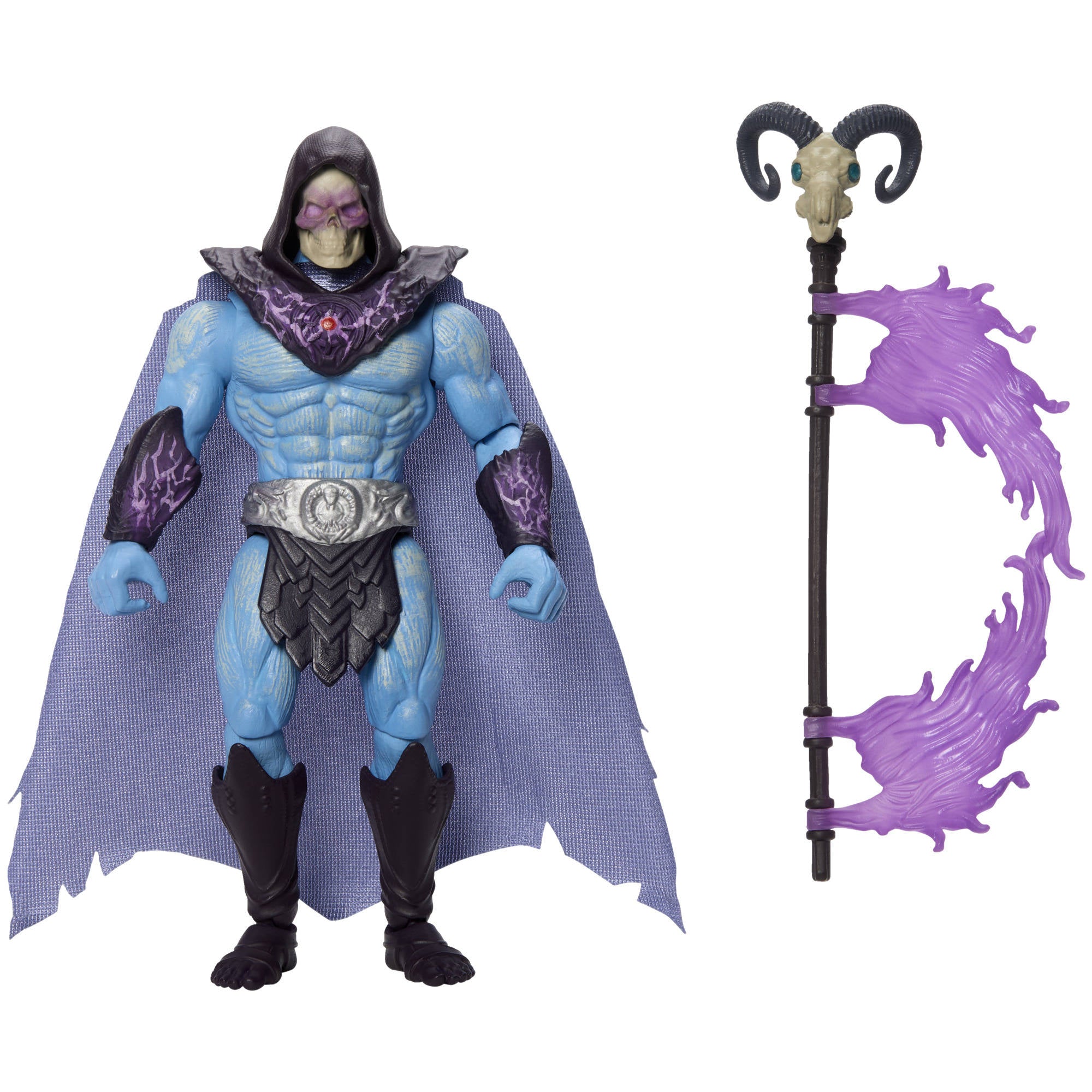 Masters of the Universe 5.5 Inch Action Figure - Havoc Staff Attack Skeletor