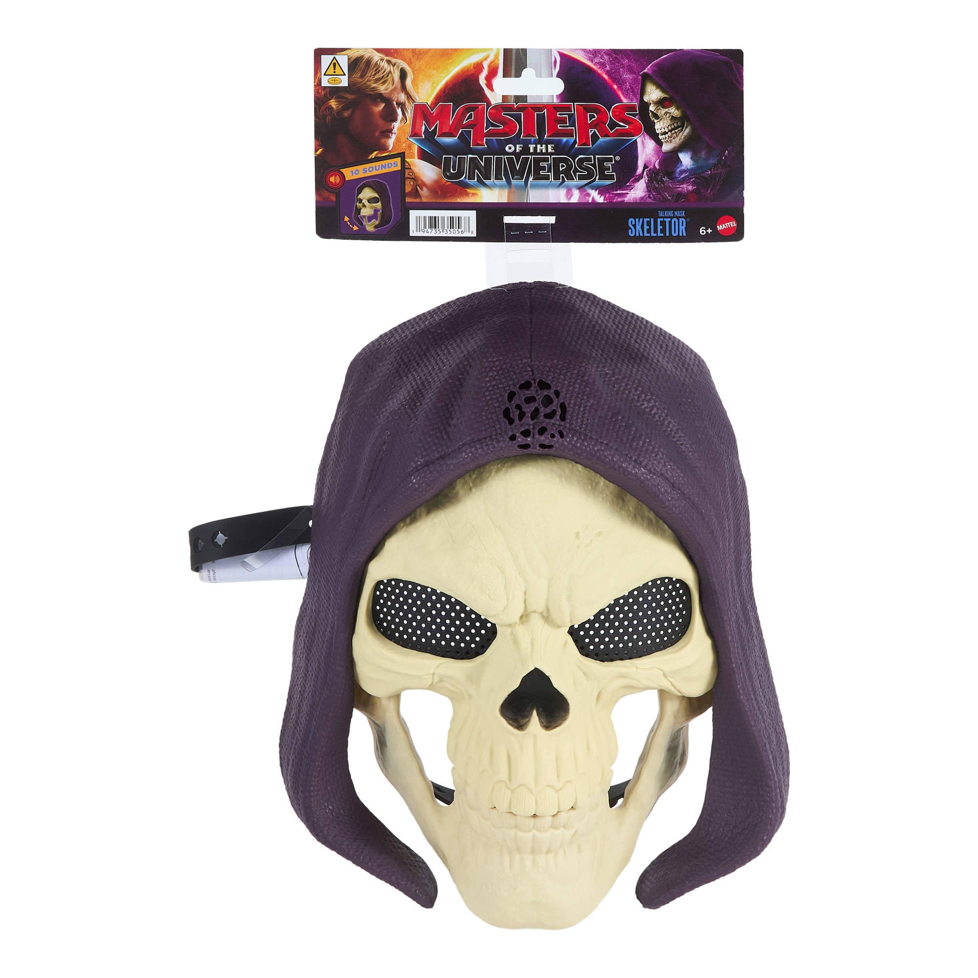 Masters of the Universe Skeletor Roleplay Mask with Sounds and Lights