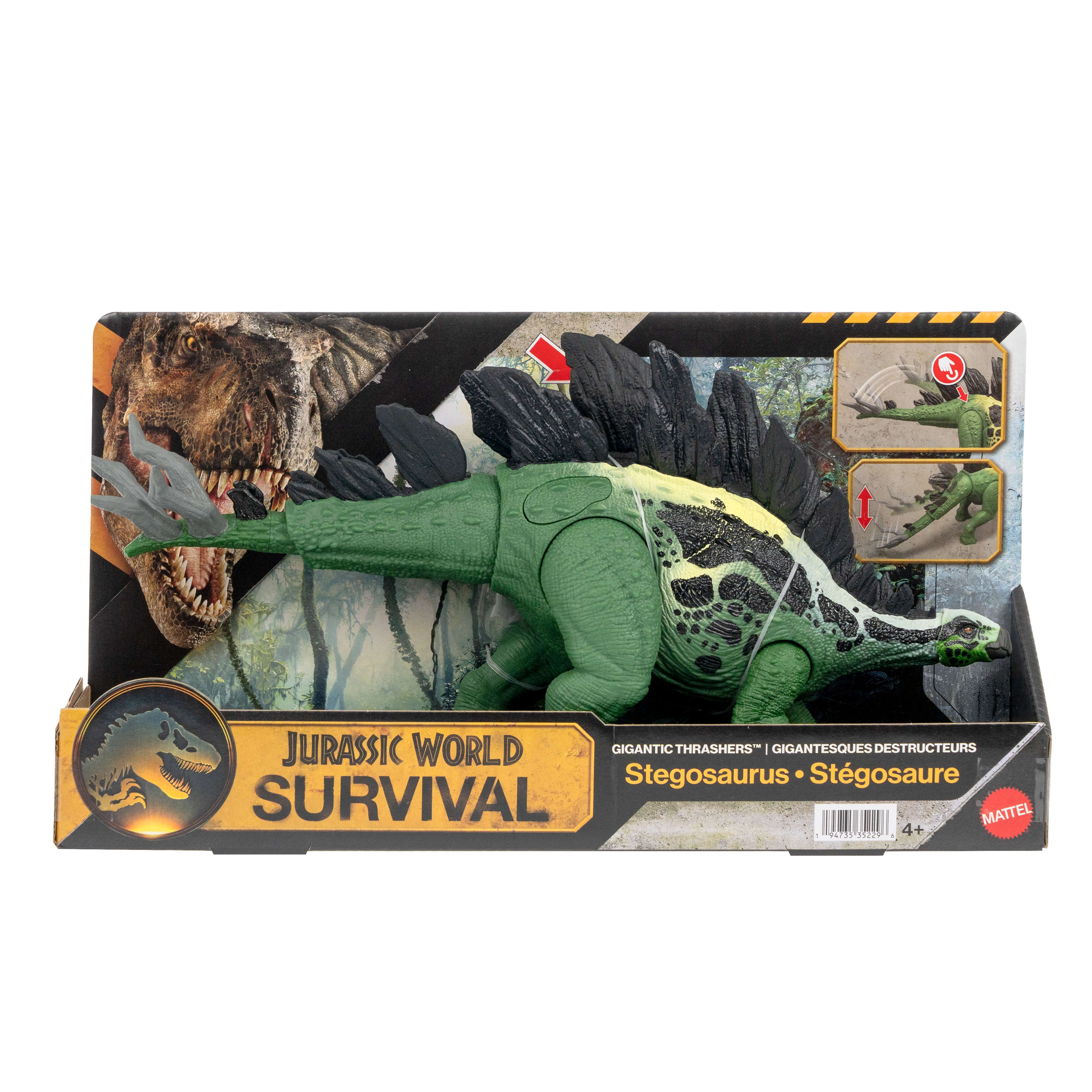 Jurassic World Gigantic Thrashers Stegosaurus