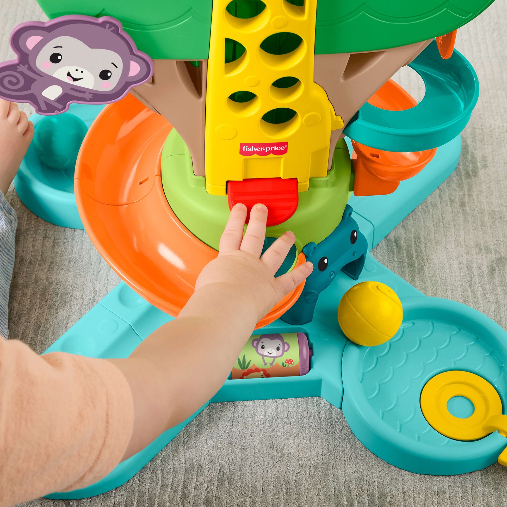 Fisher-Price Sit To Stand Jungle Tree - Toyworld NZ